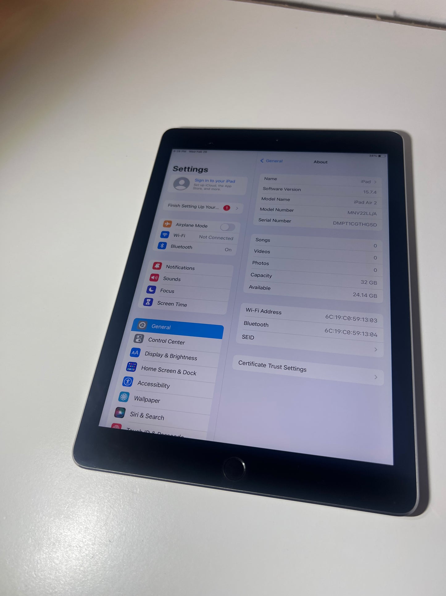 IPad Air 2